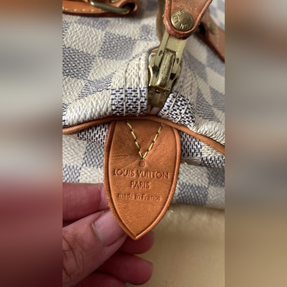 Pre-loved authentic LV speedy azur size25 - Picture 12 of 13